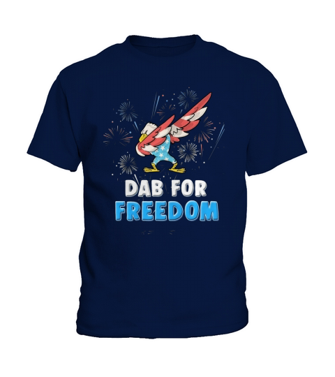 Dab For Freedom - Rabbit Skins Baby Onesie Kids T-Shirt