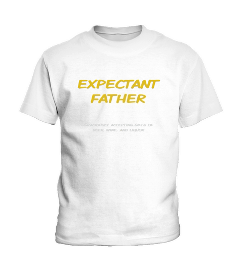 Funny Expectant Father Shirt - Dad to Be Joke T-Shirt Kids T-Shirt