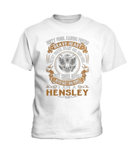 HENSLEY Last Name, Surname Tshirt Kids T-Shirt