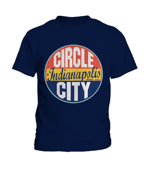 Indianapolis Vintage Label T-Shirt Kids T-Shirt
