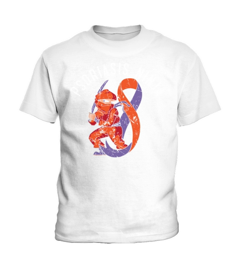 Psoriasis Ninja Skin Disease Psoriasis Awareness Kids T-Shirt