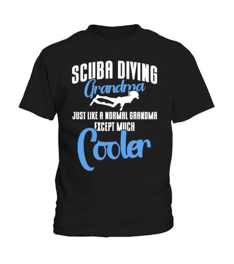 Scuba Diving Gift Underwater Lover Scuba Diver Kids T-Shirt