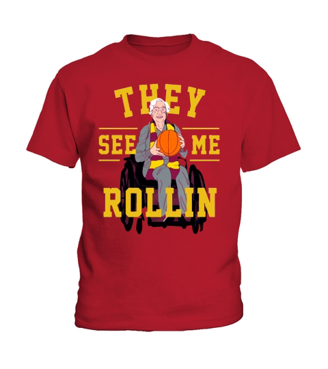 SISTER JEAN THEY SEE ME ROLLIN WHT Kids T-Shirt