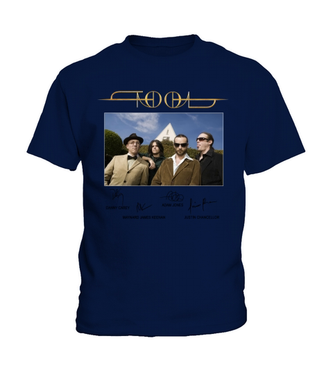 Tool Rock Band Signatures shirt Kids T-Shirt
