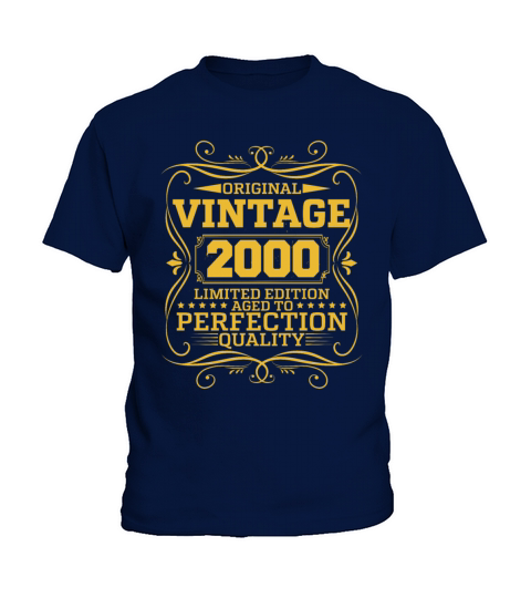 Vintage 2000 Original Limited Edition Kids T-Shirt