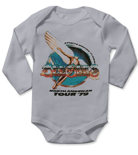 Bee Gees North America Tour 1979 Long Sleeve Baby One-Piece