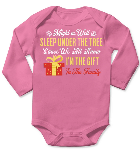Christmas Humor Favorite Person Long Sleeve Baby One-Piece