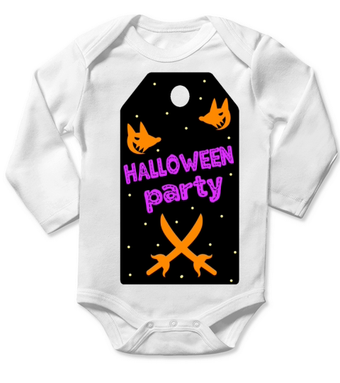 Halloween Gift Tags Printable Halloween 11 Long Sleeve Baby One-Piece