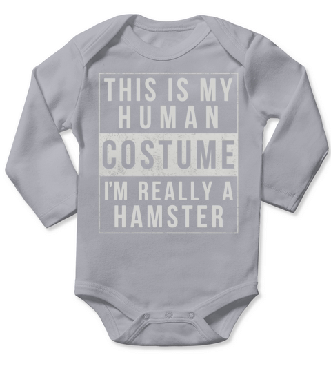 Hamster Halloween Costume Shirt Funny Easy for Kids Adults Long Sleeve Baby One-Piece