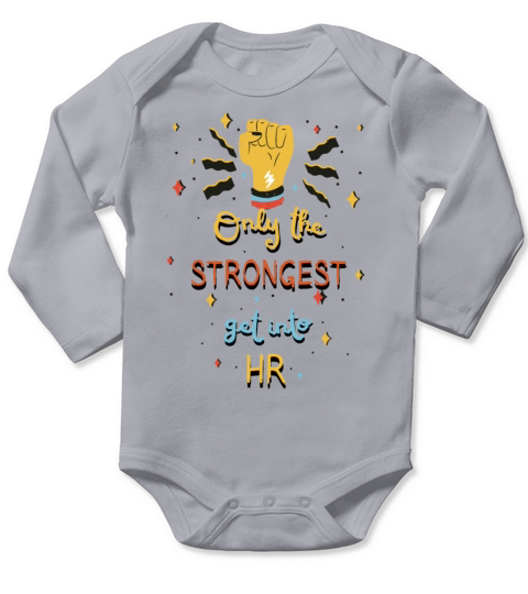 Human Resources Motivational Quote Long Sleeve Baby One-Piece