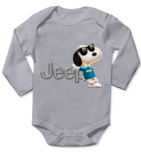 jeep Long Sleeve Baby One-Piece