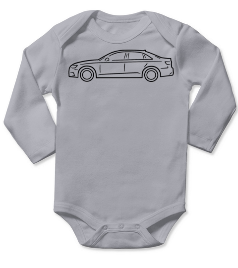 Johannesburg car Long Sleeve Baby One-Piece