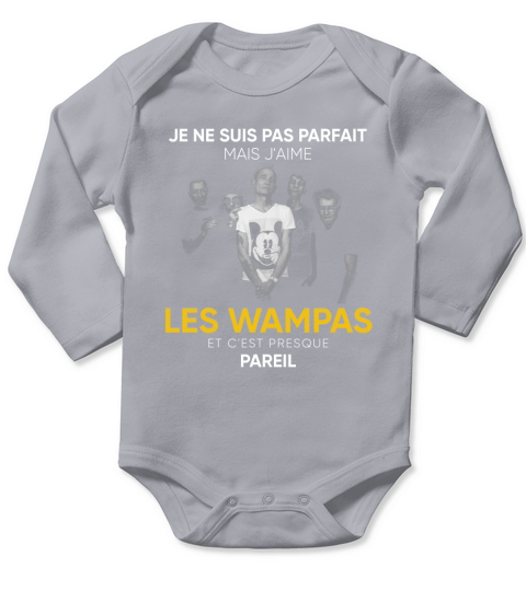 Les Wampas Long Sleeve Baby One-Piece