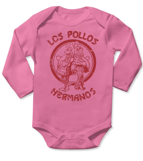 Los pollos hermanos Breaking Bad Long Sleeve Baby One-Piece