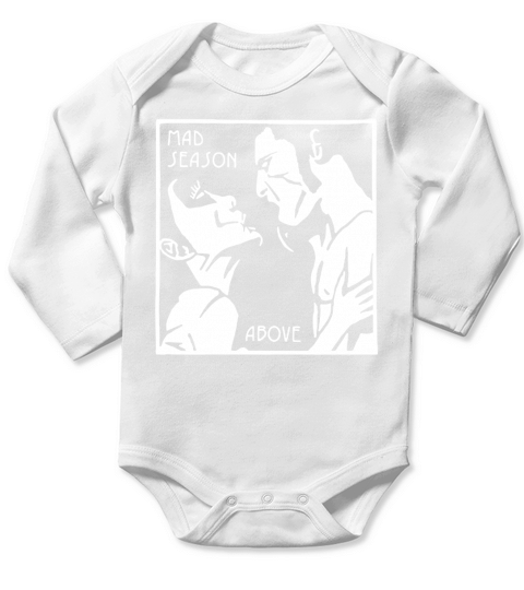 Mad Season Above T-Shirt Long Sleeve Baby One-Piece