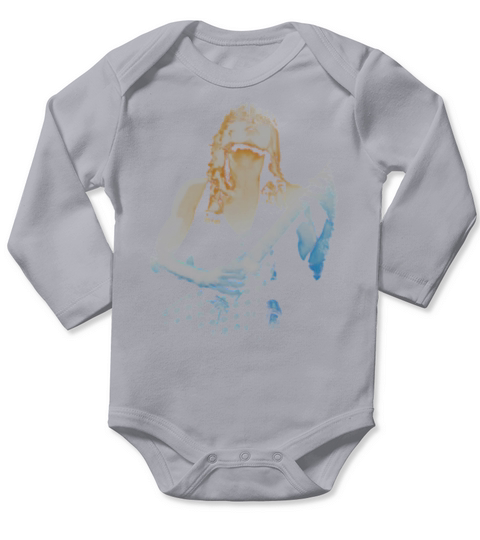 Randy Rhoads Vee Fan Long Sleeve Baby One-Piece