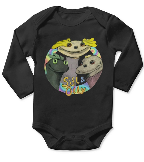 SIFL AND OLLY -- AND CHESTER shirt Long Sleeve Baby One-Piece