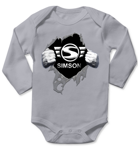 SIMSON Long Sleeve Baby One-Piece