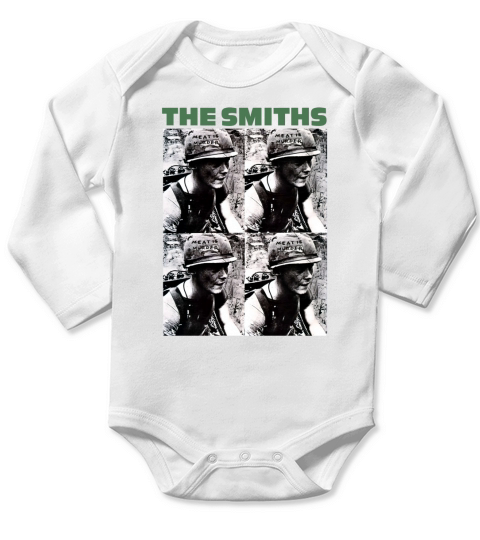 The Smiths Meat Is Murder Long Sleeve Baby One-Piece