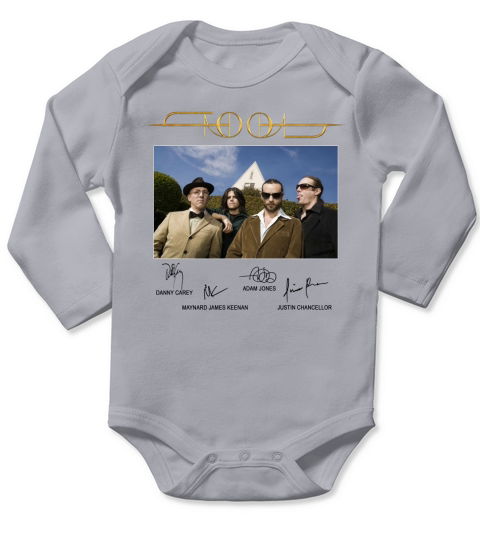 Tool Rock Band Signatures shirt Long Sleeve Baby One-Piece