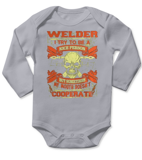 WELDER Long Sleeve Baby One-Piece
