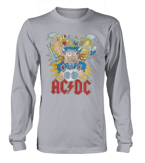 ACDC Vintage Long sleeved Unisex