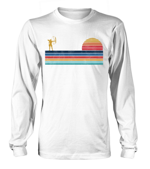 Archery Bow Archer Retro Vintage Long sleeved Unisex