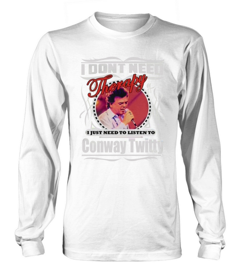 Conway Twitty Shirt Long sleeved Unisex