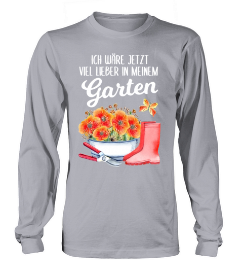 Garden Funny Quote Hobby Gardener Gift Idea Long sleeved Unisex