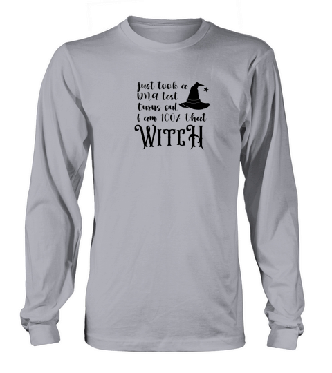 HALLOWEEN WITCH DNA Long sleeved Unisex