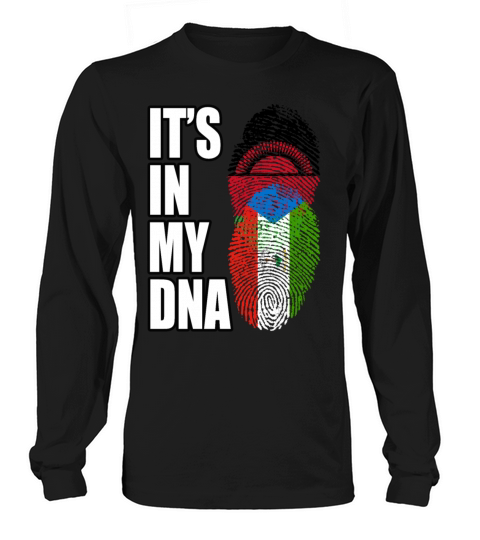Malawian And Equatorial Guinean Mix Heritage DNA F Long sleeved Unisex