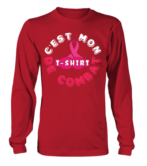 My Fight Breast Cancer Awareness Ribbon Wear Pink Long sleeved Unisex
