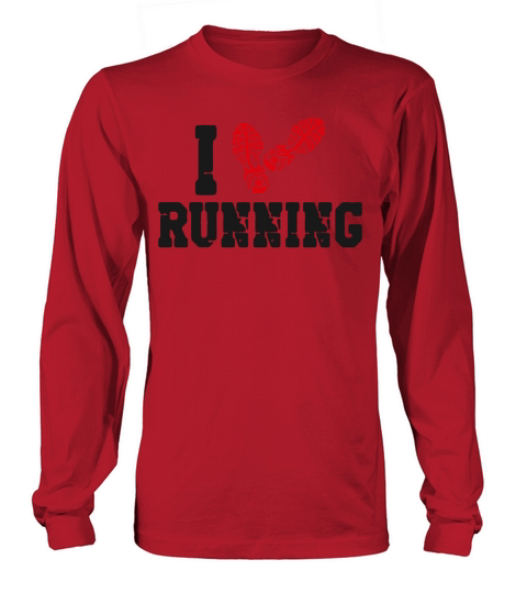 Running Runner Half Marathon Heart Long sleeved Unisex