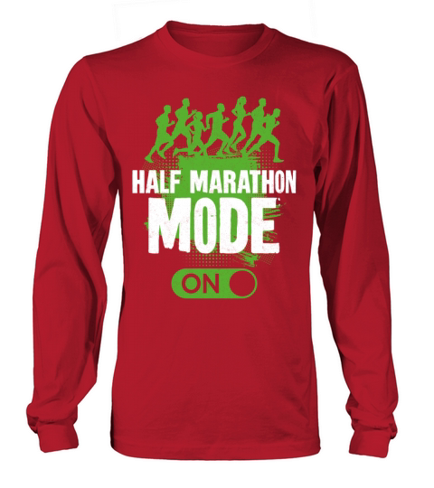 Running Runner Half Marathon Long sleeved Unisex