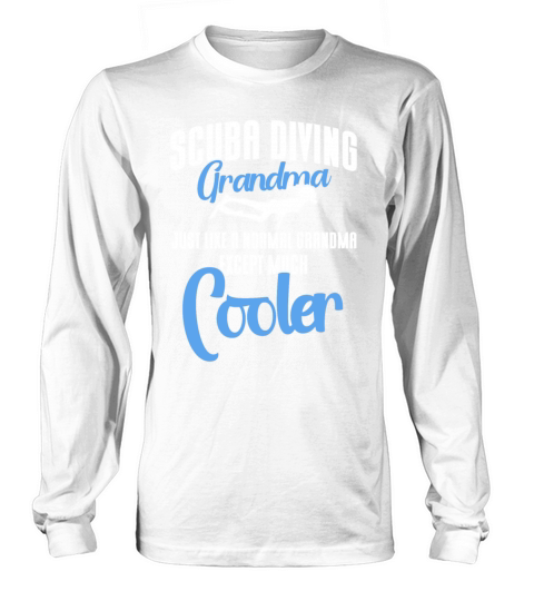 Scuba Diving Gift Underwater Lover Scuba Diver Long sleeved Unisex