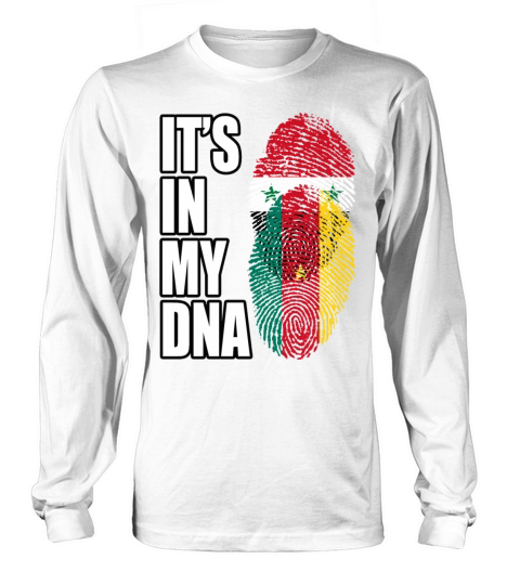 Syrian And Cameroonian Vintage Heritage DNA Flag Long sleeved Unisex