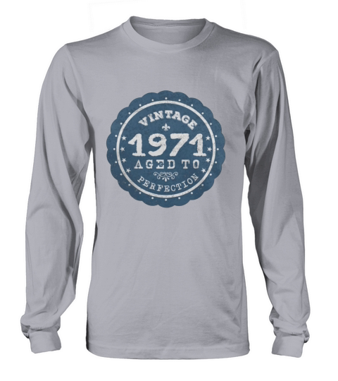 VINTAGE 1971 Long sleeved Unisex