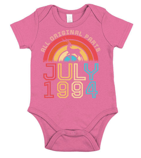 1994 Year Of Construction In July Short Sleeve Baby One-Piece