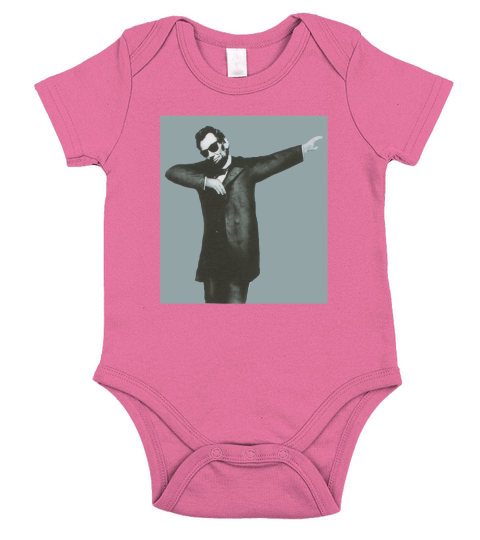 Abe Lincoln Dabbing Cool Dab Lincolns Birthday Short Sleeve Baby One-Piece