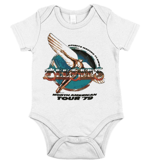 Bee Gees North America Tour 1979 Short Sleeve Baby One-Piece