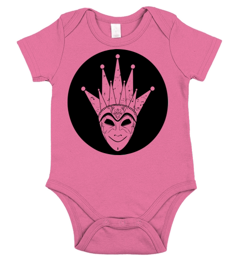 Boris Brejcha Mask Short Sleeve Baby One-Piece