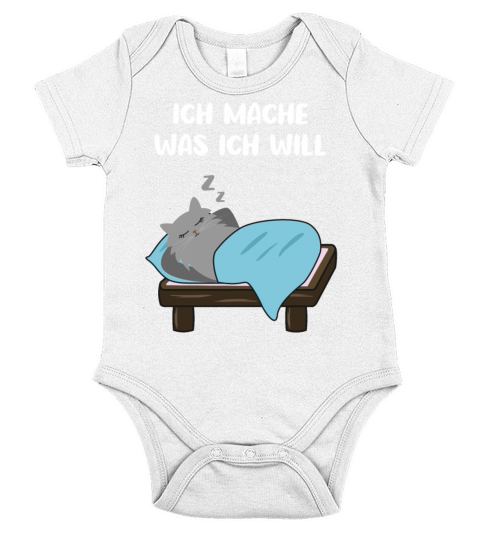 Cat Sassy Kitten Cat Funny Quote Gift Idea Short Sleeve Baby One-Piece