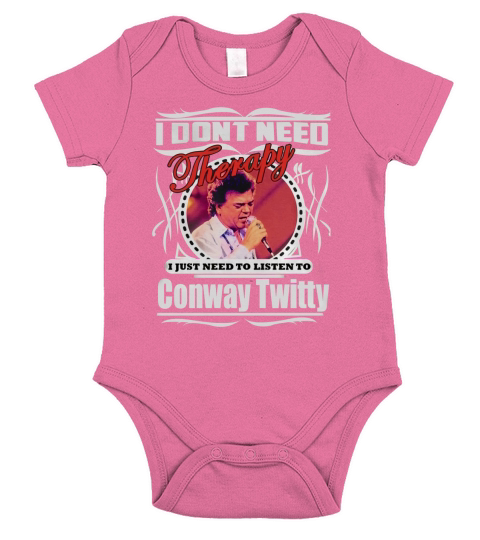 Conway Twitty Shirt Short Sleeve Baby One-Piece