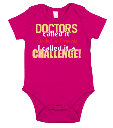 Doctors Called-Sickle Cell Anemia Awareness Ribbon Short Sleeve Baby One-Piece