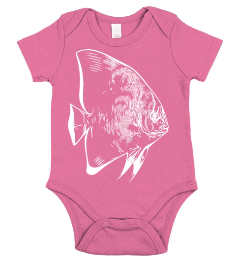 Elegant Vintage Batfish Short Sleeve Baby One-Piece