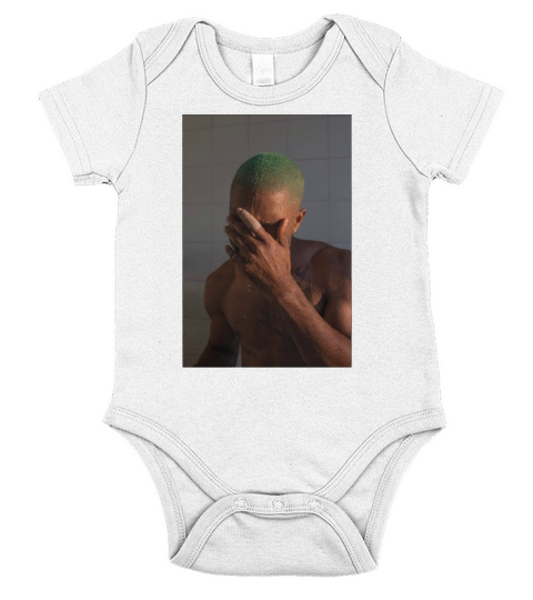 FRANK OCEAN BLONDE Short Sleeve Baby One-Piece
