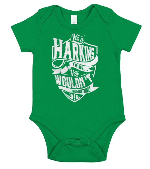 HARKINS Thing You Wouldnt Understand Short Sleeve Baby One-Piece