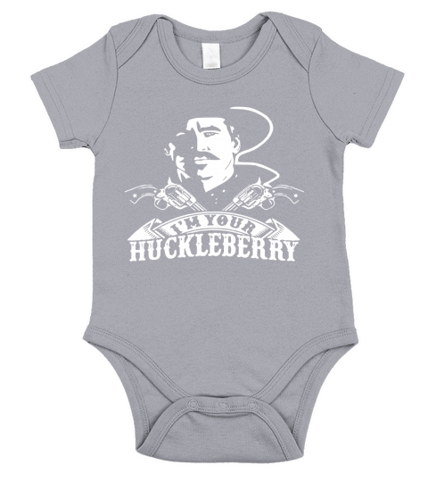 Im Your Huckleberry Short Sleeve Baby One-Piece
