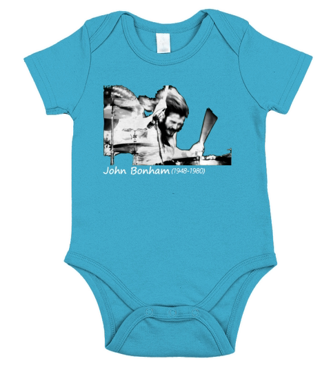 John Bonham Short Sleeve Baby One-Piece