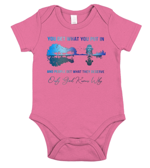 Kid Rock you get what you put guitar lake Short Sleeve Baby One-Piece